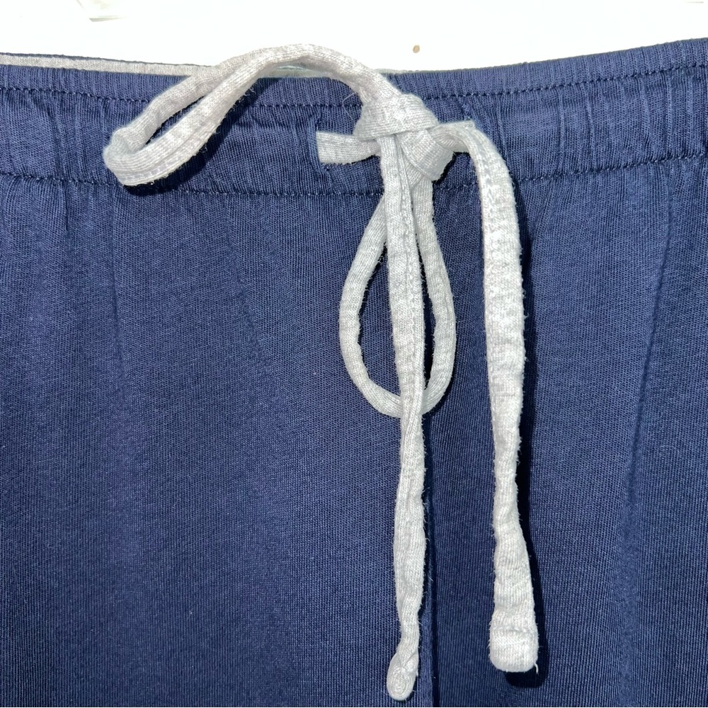 Polo by Ralph Lauren Pajama Set Gray Tee and Navy Pants Z Loungewear Sleepwear L - Picture 8 of 13
